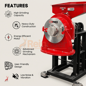 moinho de trigo 10 hp - recursos - reindeer machinery