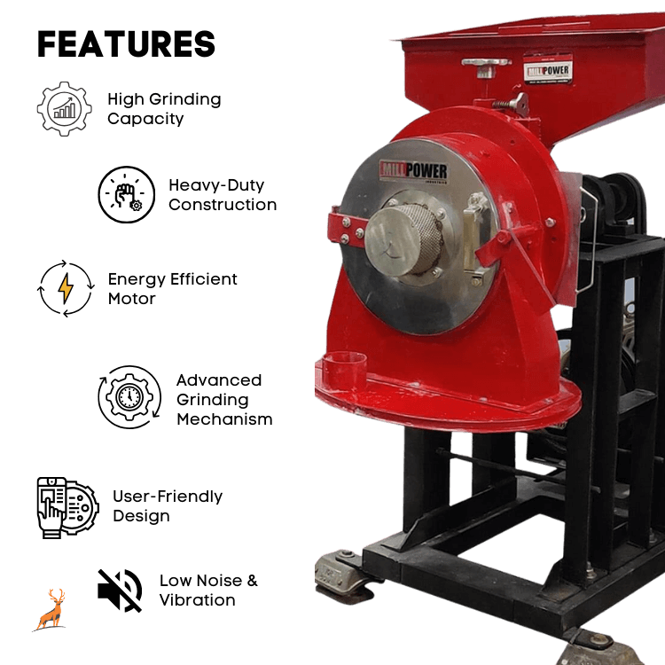 moinho de trigo 10 hp - recursos - reindeer machinery