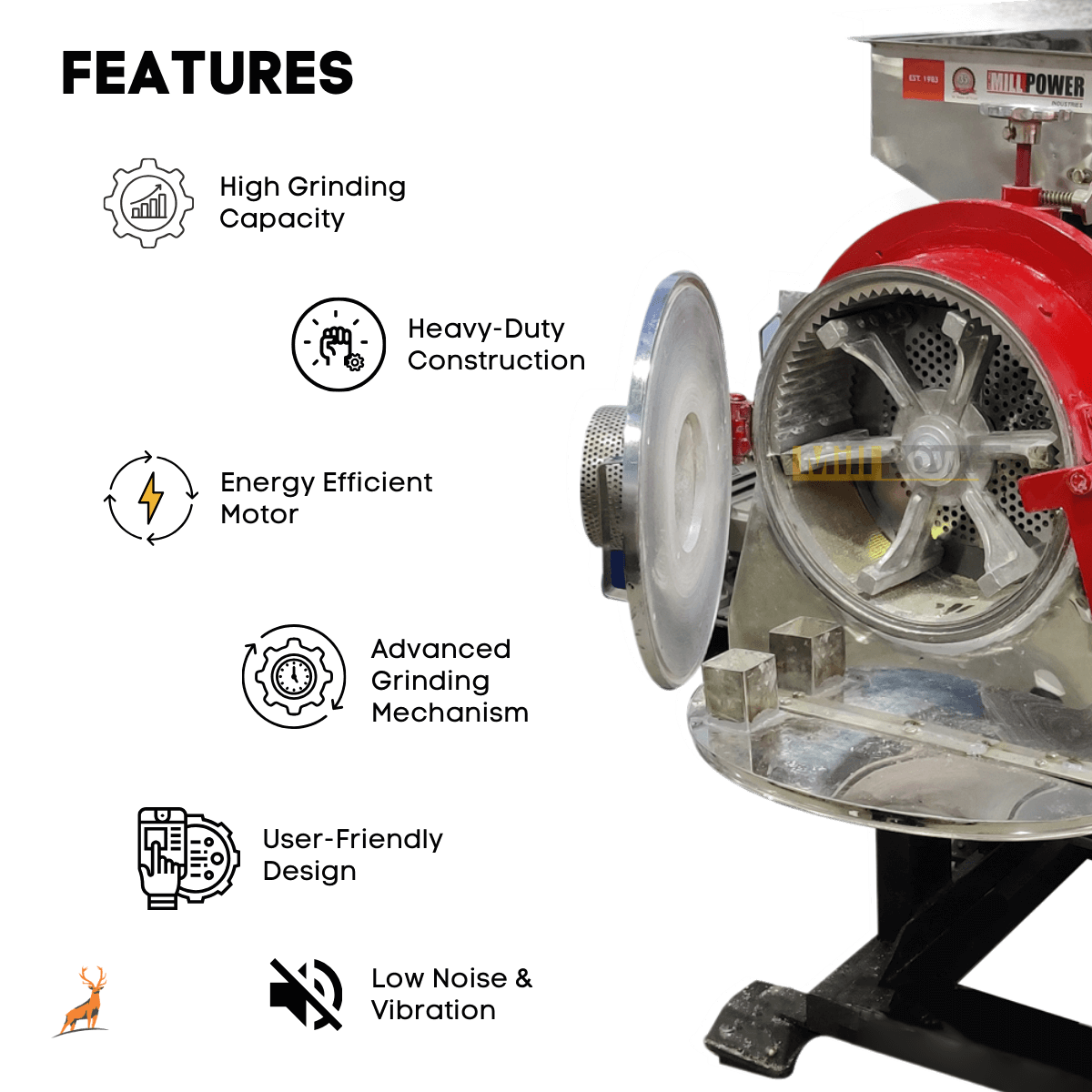 moinho de trigo de 100 kg por hora - recursos - reindeer machinery