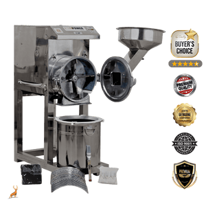 atta chakki de 2 cv – vista frontal – Reindeer Machinery