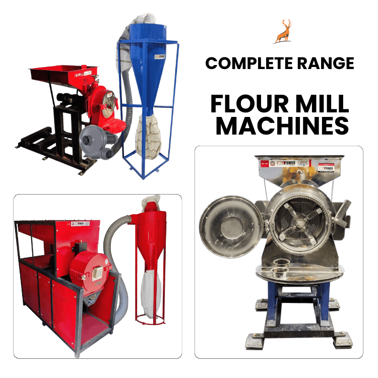 moinho de trigo 20 hp - linha completa - reindeer machinery