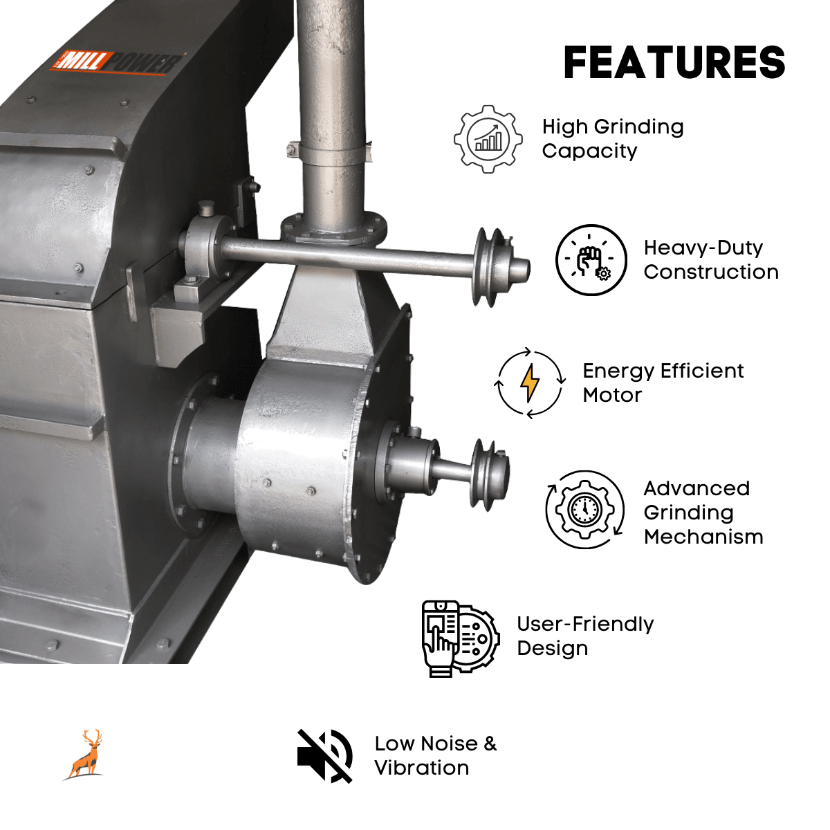 moedor de masala de 20 cv - recursos - reindeer machinery