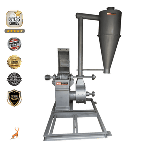 moedor de masala de 20 cv - vista frontal - reindeer machinery