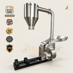 Máquina Moedor de Masala 7.5 CV - vista principal da máquina - reindeer machinery
