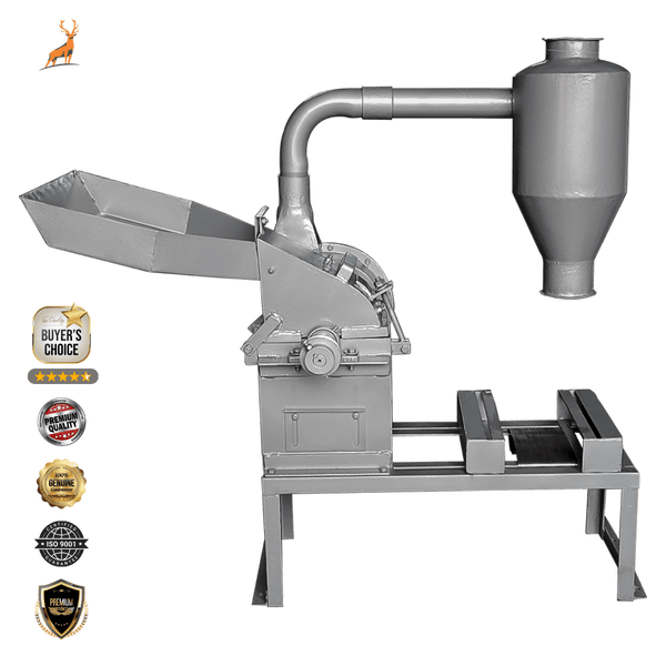 máquina de moer pimenta de 3 cv - vista principal da máquina - reindeer machinery
