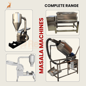 máquina de moagem de pimenta - planta de masala - reindeer machinery