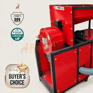 moinho de trigo comercial - vista lateral - reindeer machinery